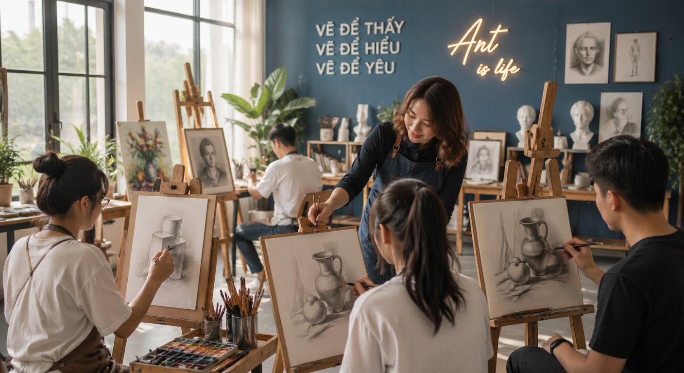 Lộ trình học vẽ nâng cao giúp phát triển phong cách cá nhân